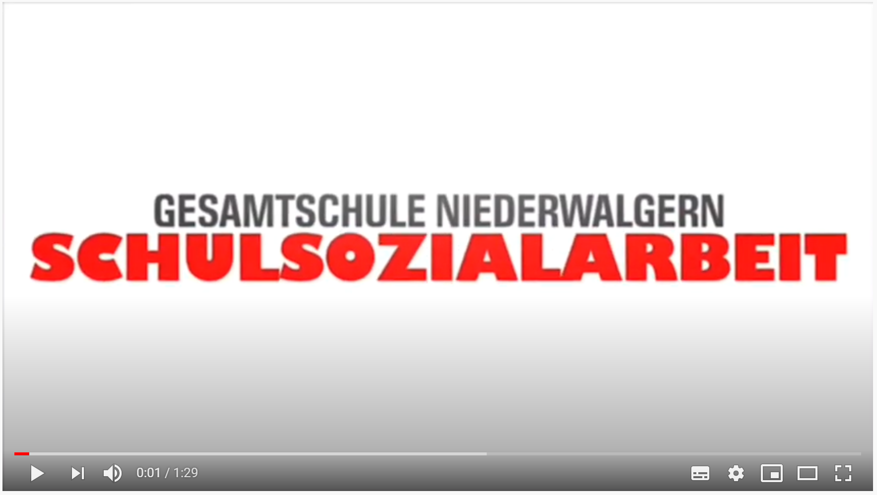 Bil Schulsozialarbeit GSN YoutubeVideo