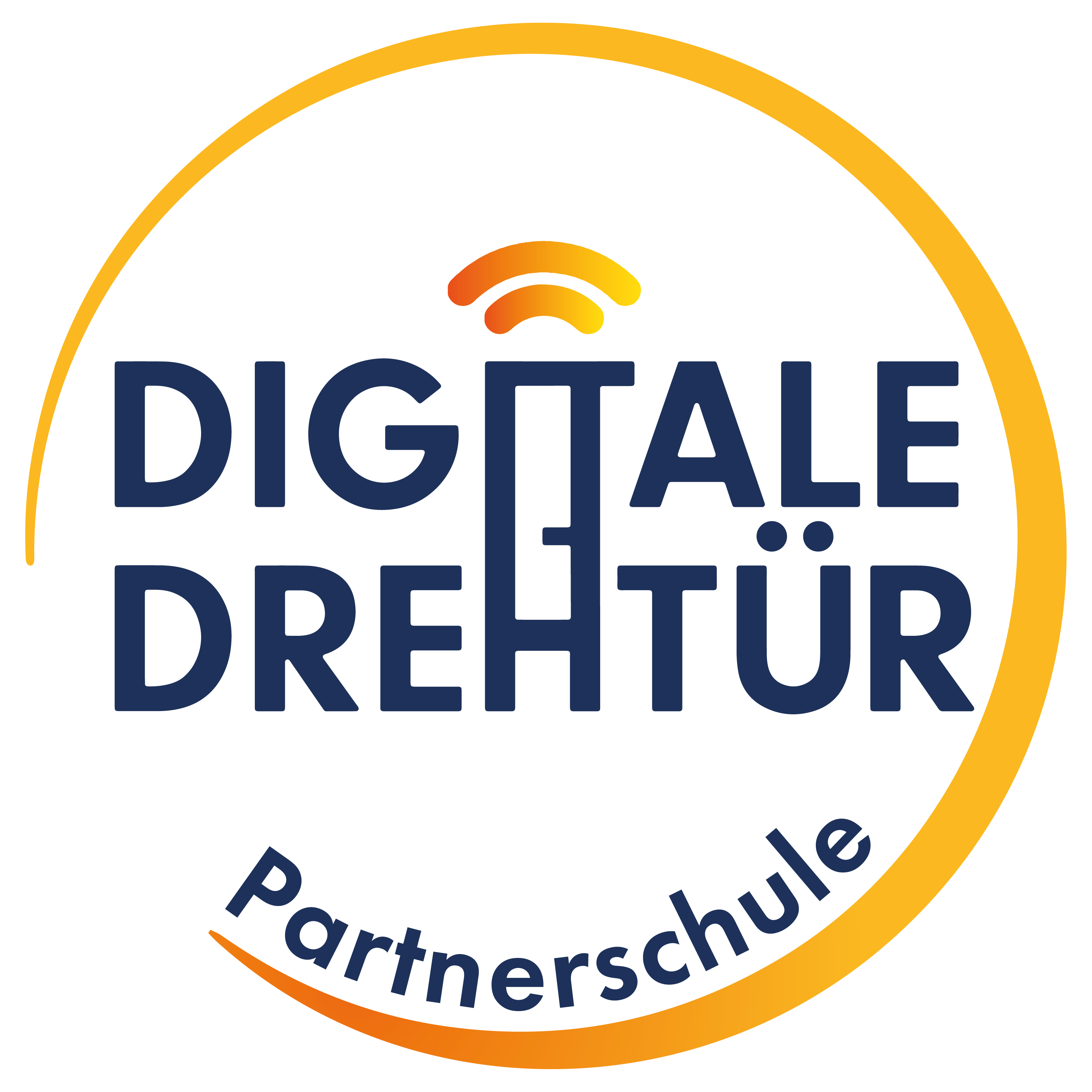 Partnerschule Digitale Drehtür Logo